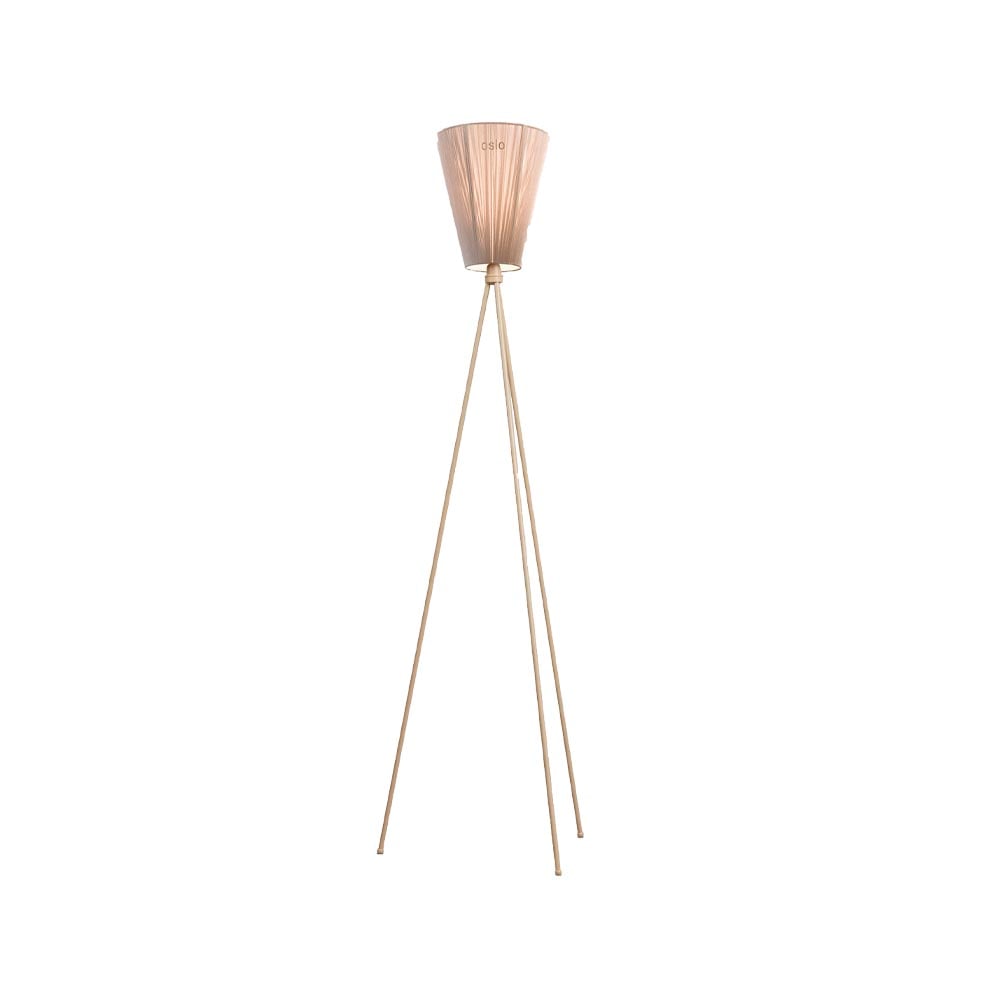 Northern Oslo Wood Floor lamp Beige, beige stand | Scandinavian Design | Floor lamps | Beige