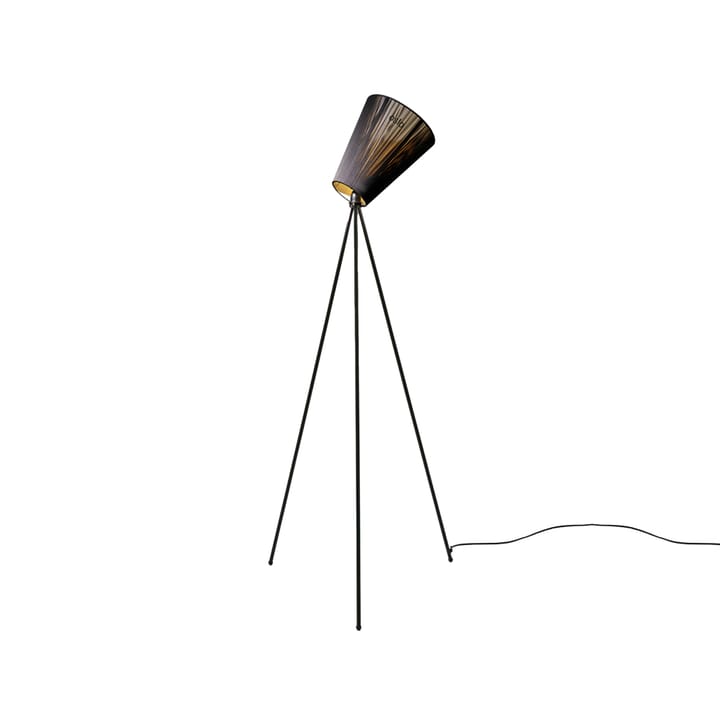 Oslo Wood Floor lamp - Black, matte black stand - Northern