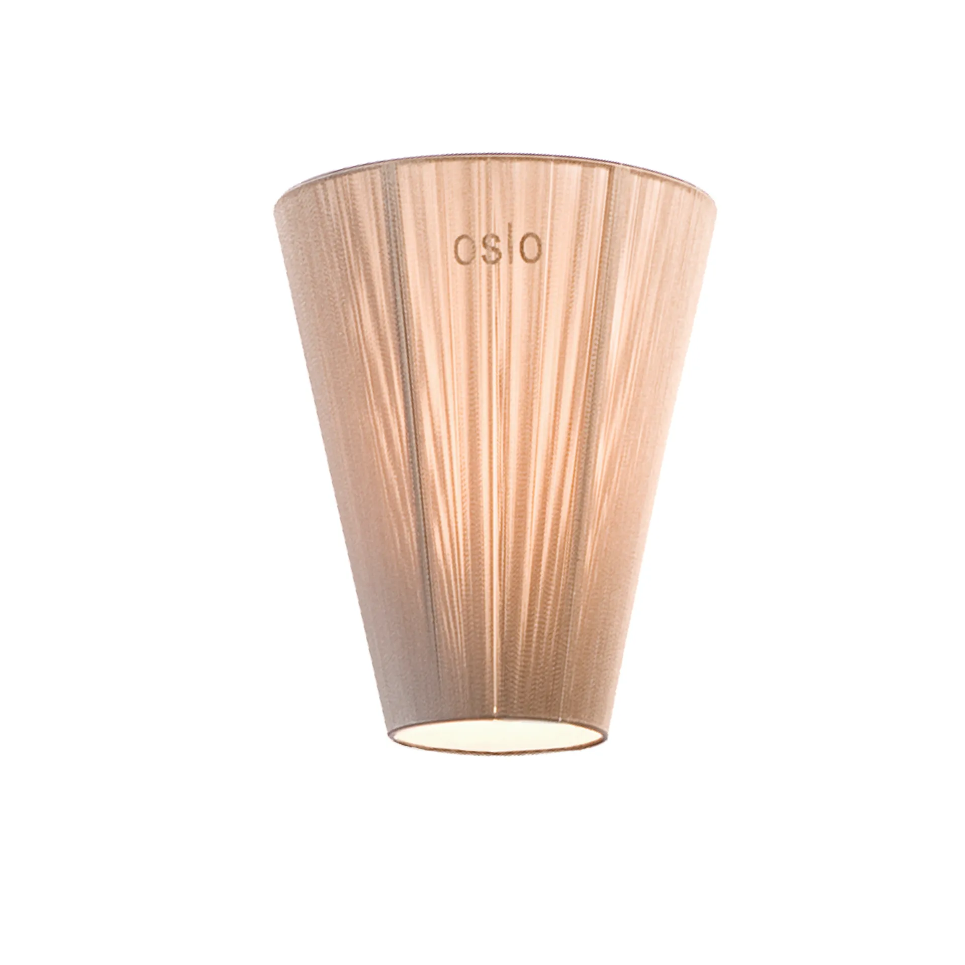 Oslo Wood floor lamp shade, Beige Northern