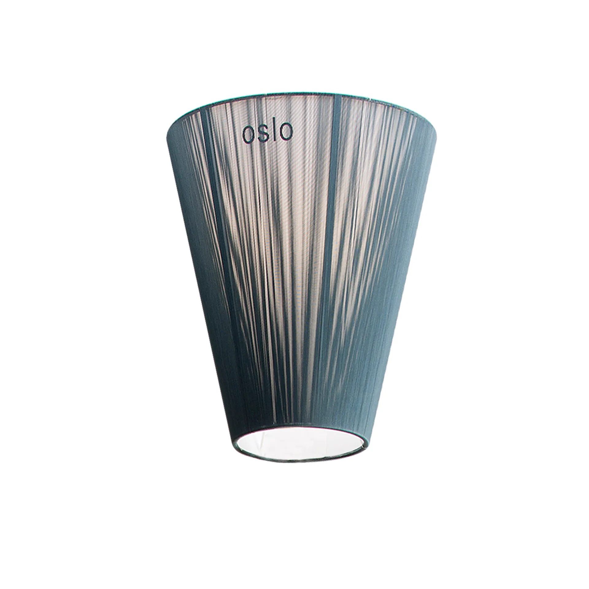 Oslo Wood floor lamp shade, Green Northern