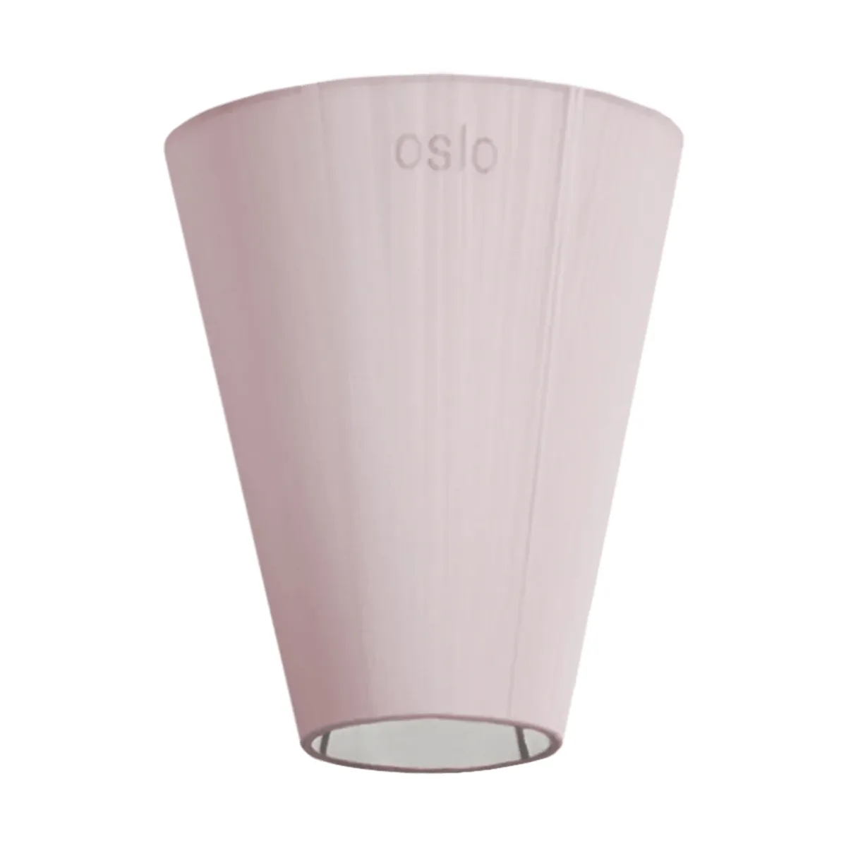 Oslo wood lampshade for floor lamp limited edition, Muted pink Northern