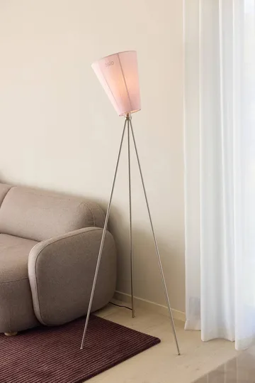 Oslo wood lampshade for floor lamp limited edition - Muted pink - Northern