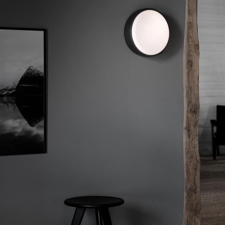 Over me ceiling and wall lamp Ø30 cm - dark grey - Northern