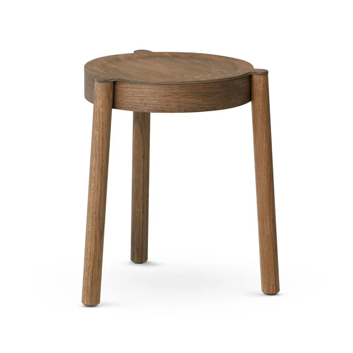 Pal round stool - Smoked oak, Ø37x46 cm - Northern
