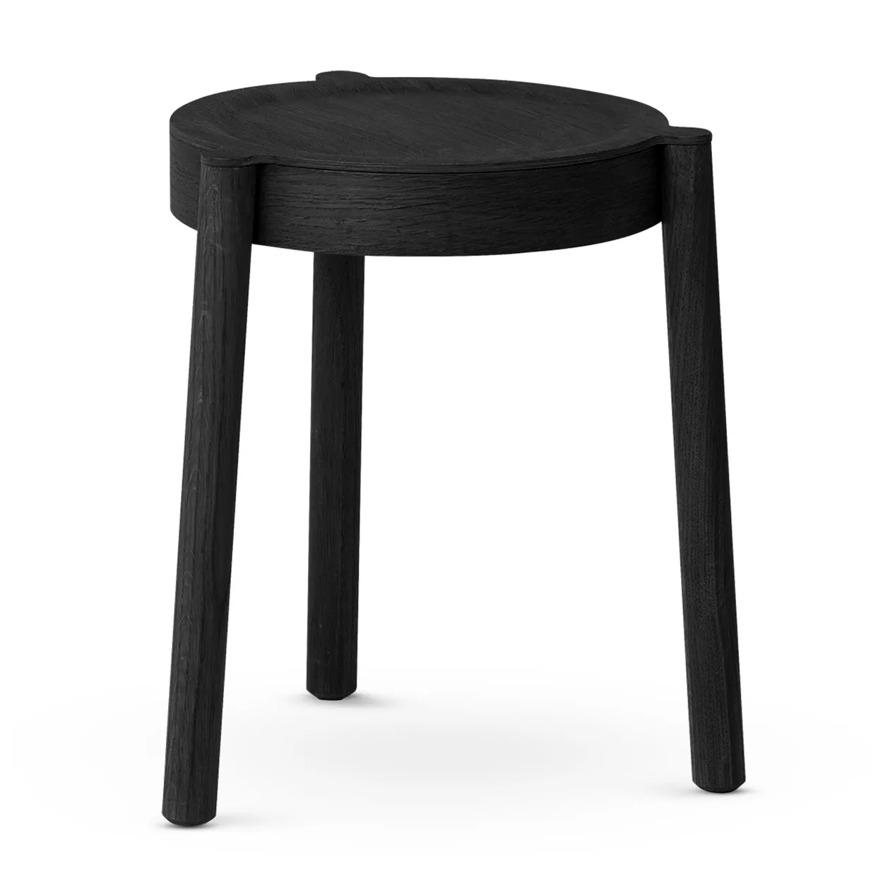 Northern Pal stool Black oak | Scandinavian Design | Stools | Black