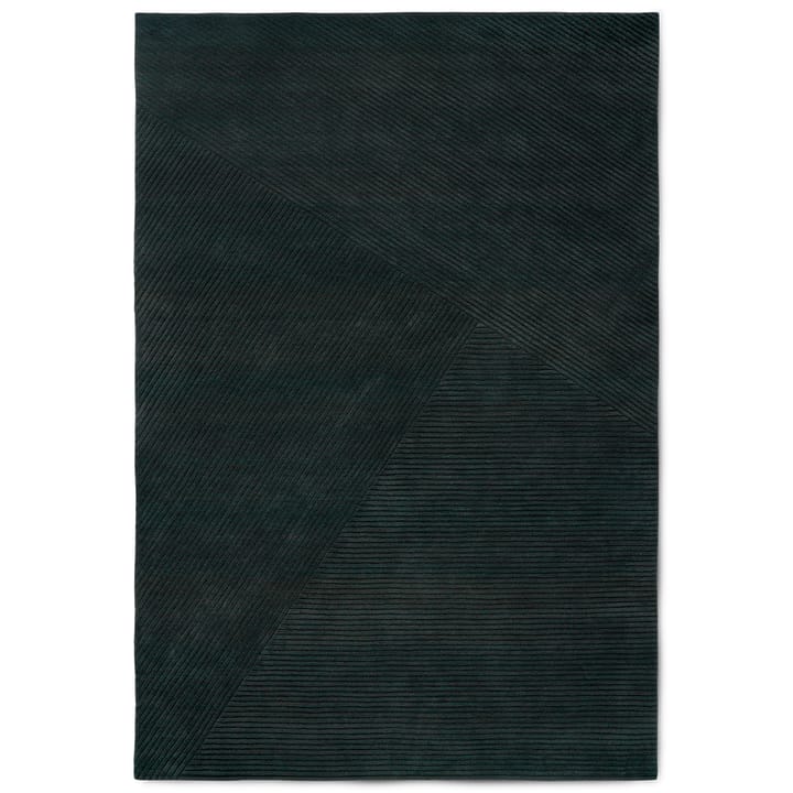 Row rug large 200x300 cm - Dark green - Northern