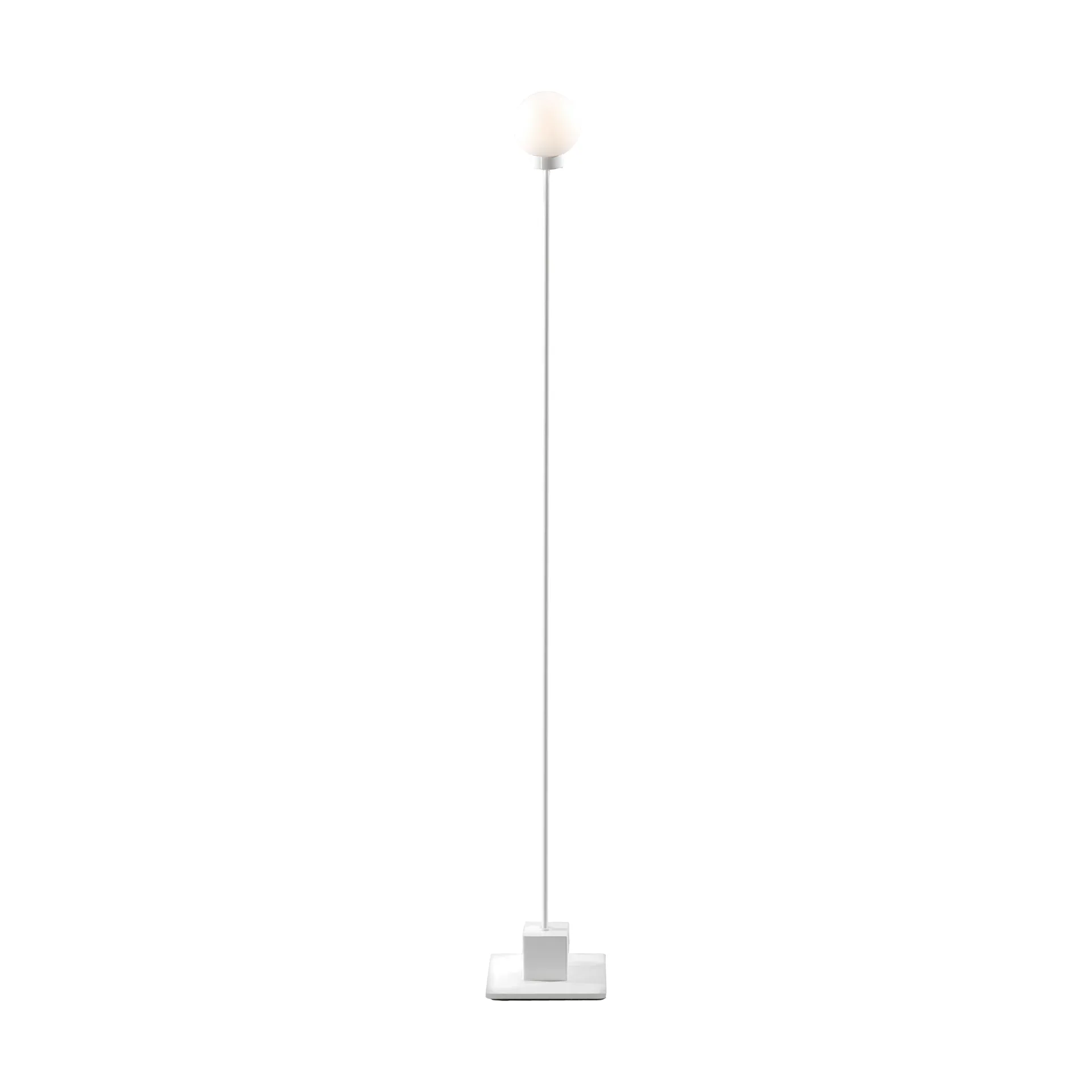 Snowball floor lamp 117 cm, White Northern