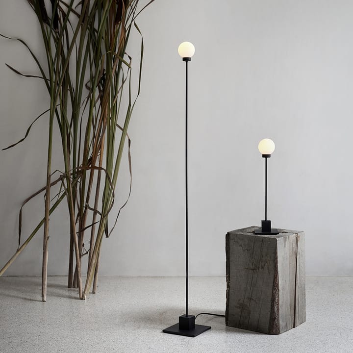 Snowball Floor lamp, White, white opal glass Northern