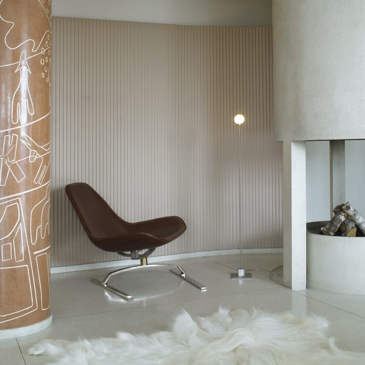Snowball Floor lamp, White, white opal glass Northern