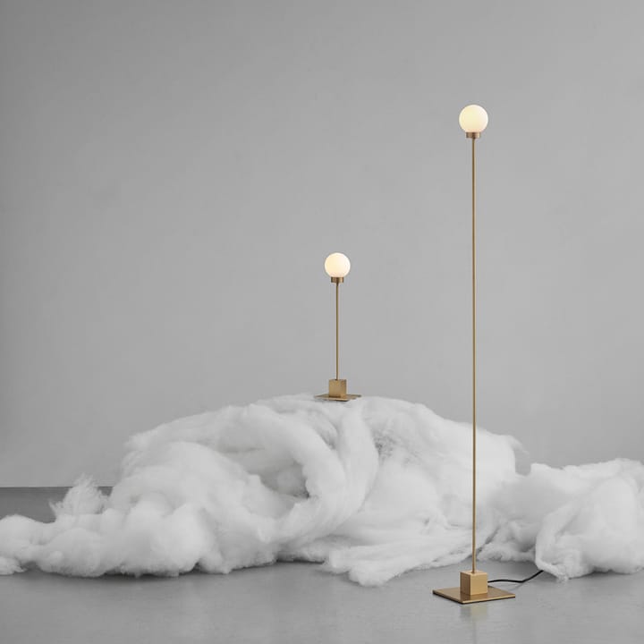 Snowball Floor lamp, White, white opal glass Northern