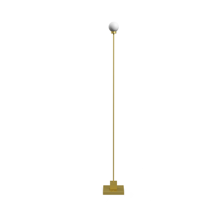 Snowball portable floor lamp 122 cm - Brass - Northern