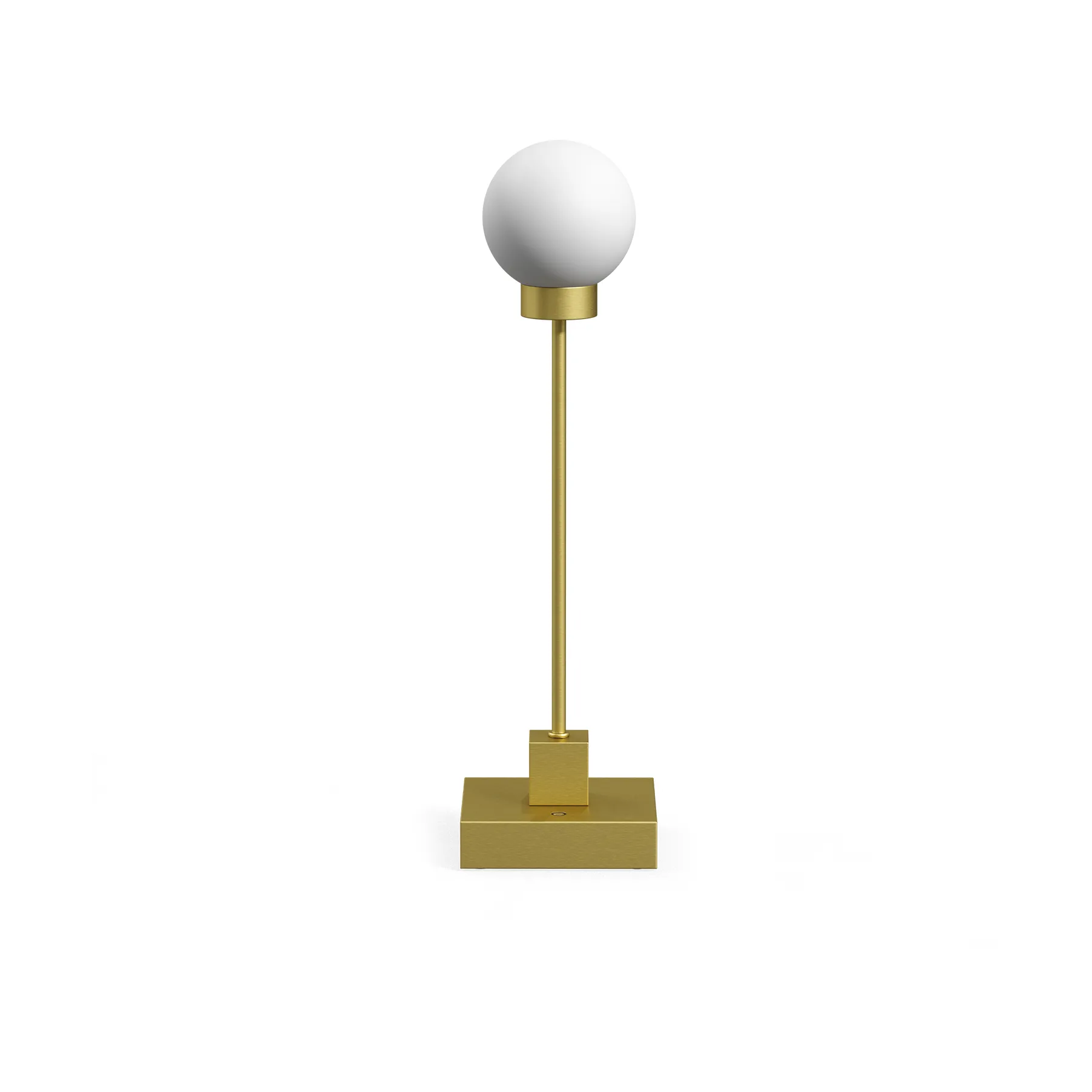 Snowball portable table lamp 33 cm, Brass Northern
