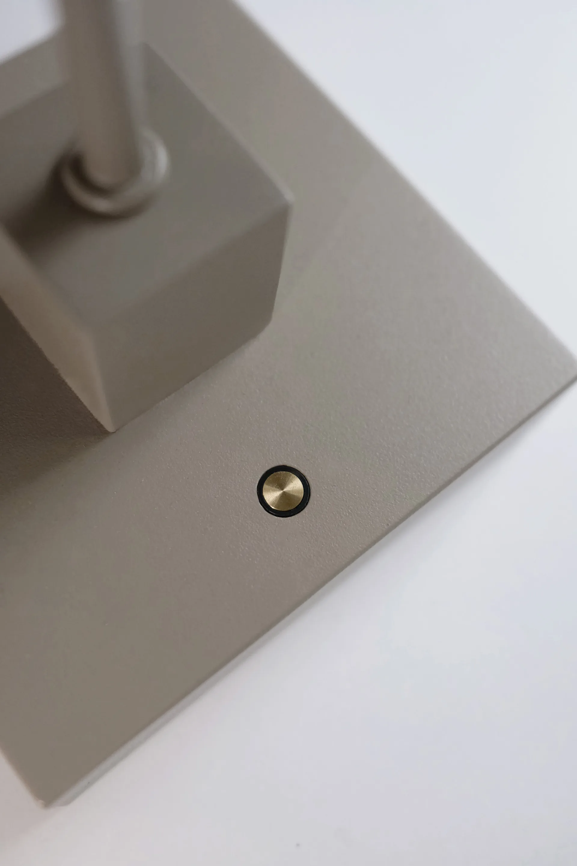 Snowball portable table lamp 33 cm, Grey beige Northern