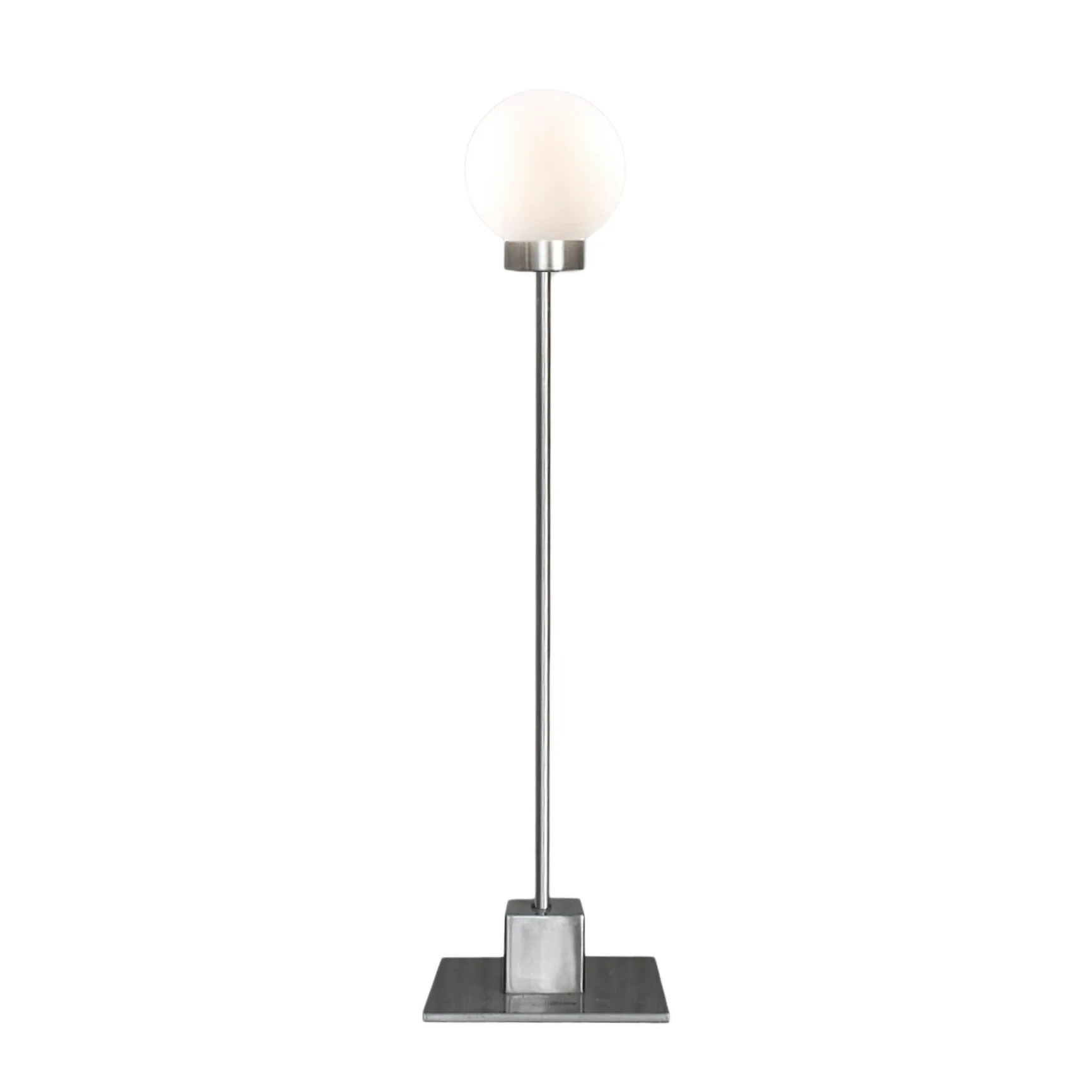 Snowball table lamp, chrome Northern