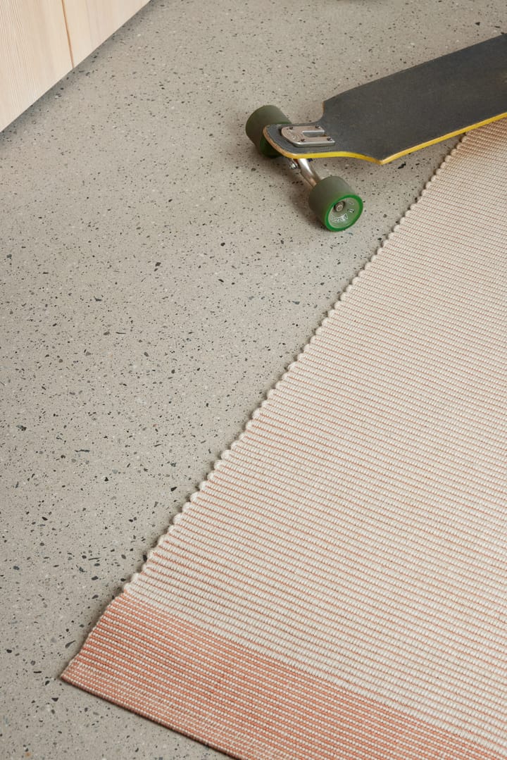 Spool hallway carpet 80x200 cm - Grey-red - Northern