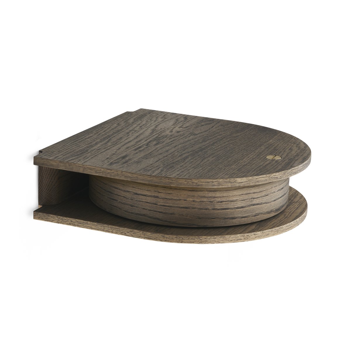 Northern Valet drawer wall-hung small oak | Scandinavian Design | Shelves & shelving systems | Brown