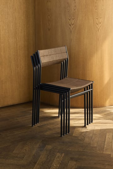 Vev chair - Black-brown rope - Northern