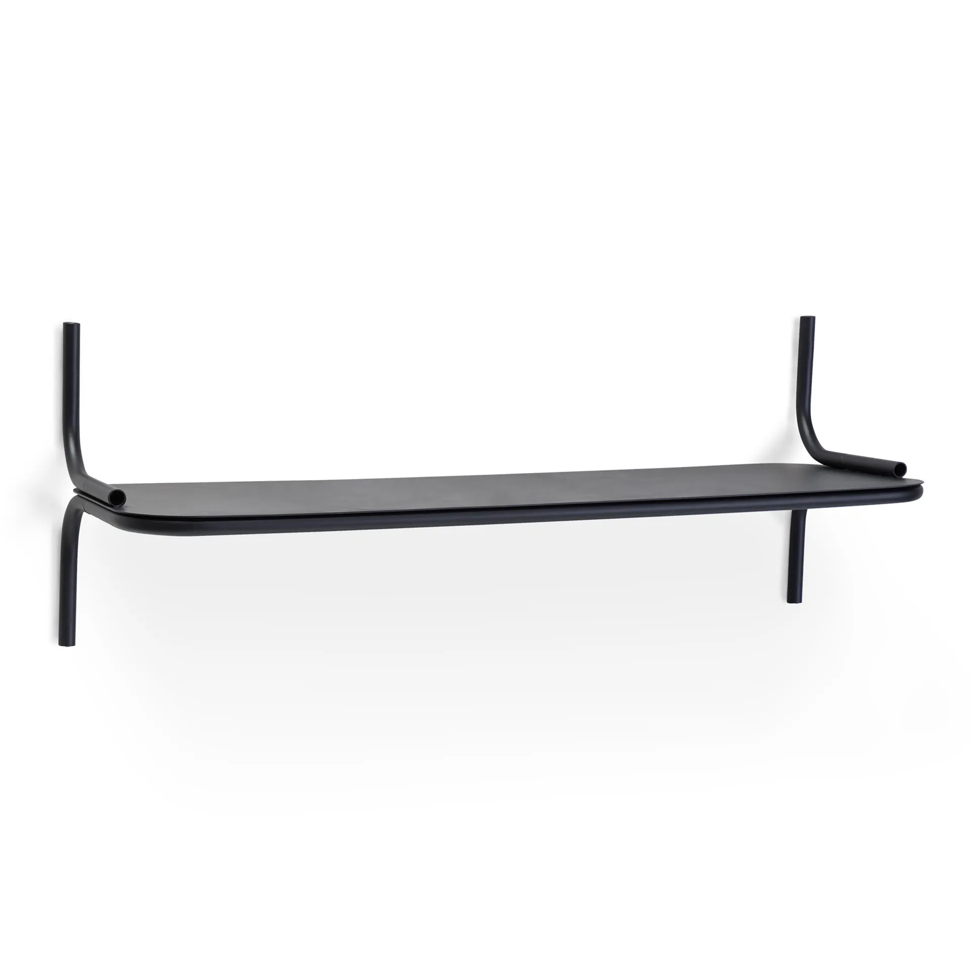 Wired wall shelf, black Northern