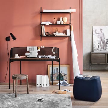 Wired wall shelf - black - Northern