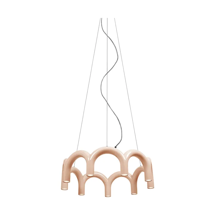 Arch circle pendant Ø76 cm - Nude, Ø76 cm - Oblure