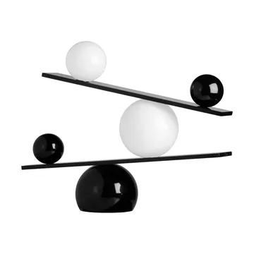 Balance table lamp - Black, v2 - Oblure