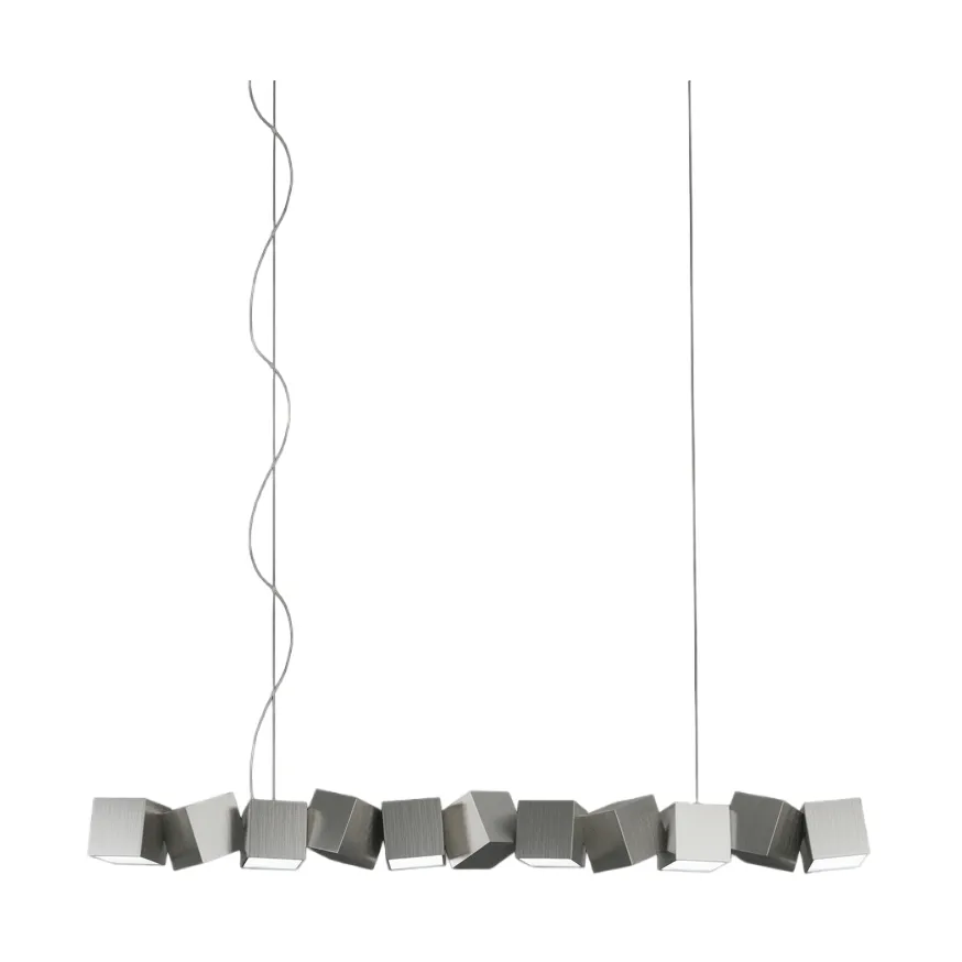 Blockchain system 11 pendant, Aluminium Oblure
