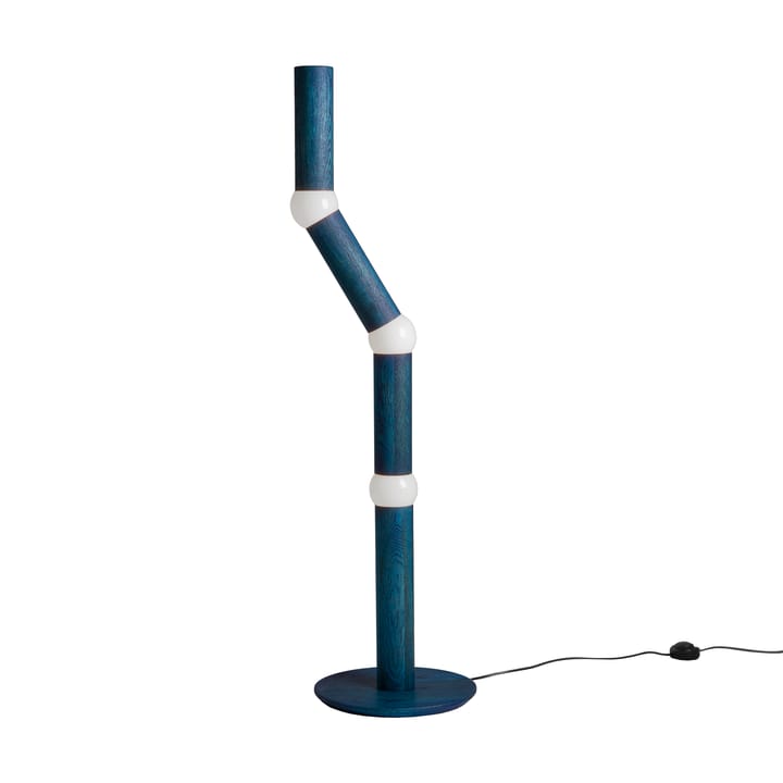 Lightbone floor lamp 124.3 cm - Blue oak - Oblure