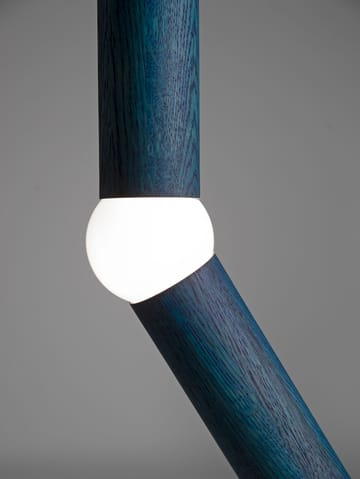 Lightbone floor lamp 124.3 cm - Blue oak - Oblure