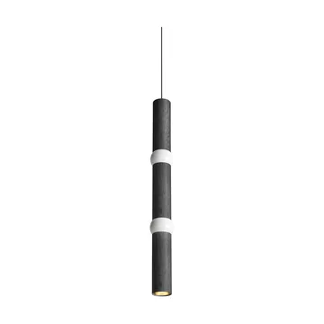 Lightbone pendant lamp - Large 83.6 cm, black oak - Oblure