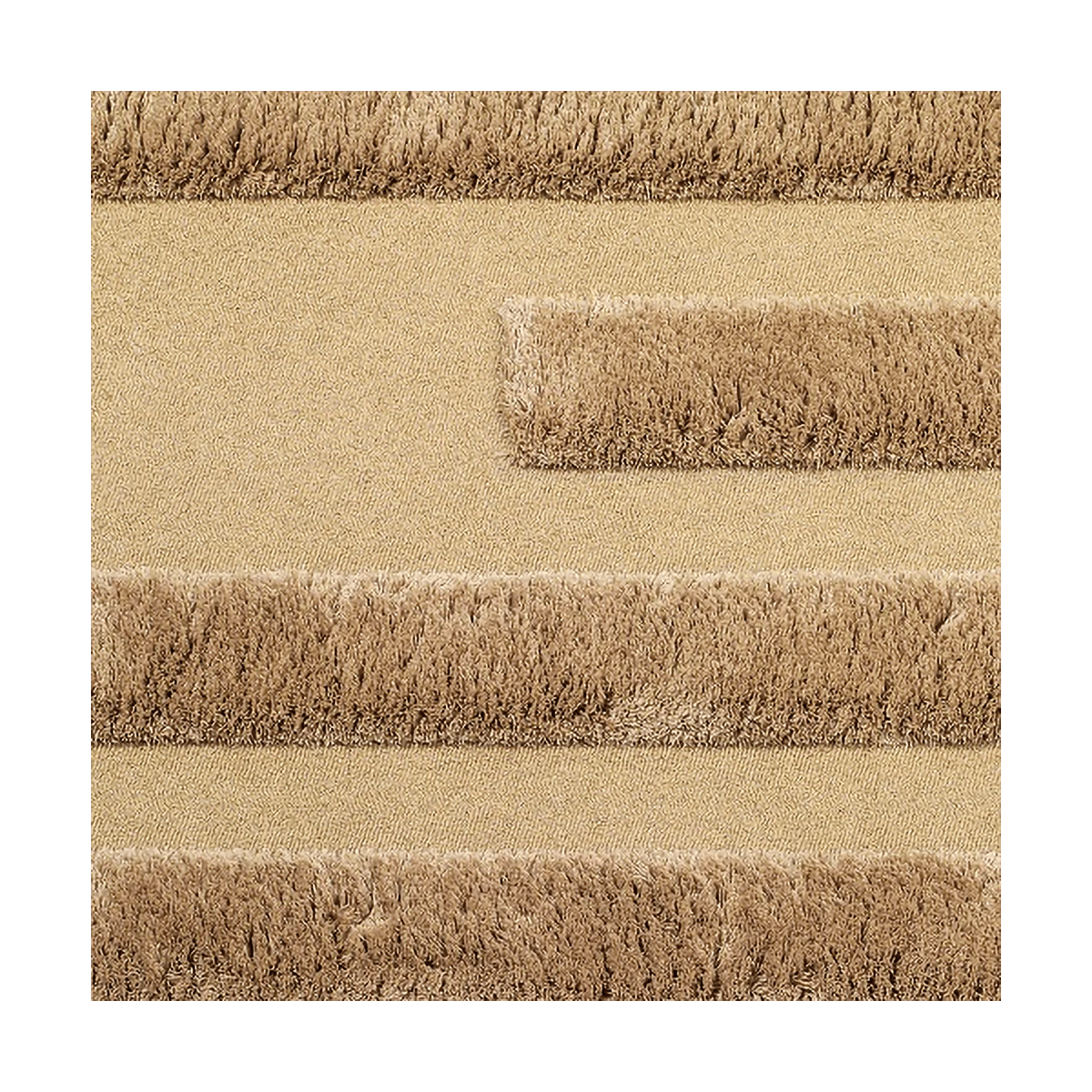 Ogeborg ODC Space carpet Desert, 200x300 cm | Scandinavian Design | Fringe & Deep pile rugs | Beige