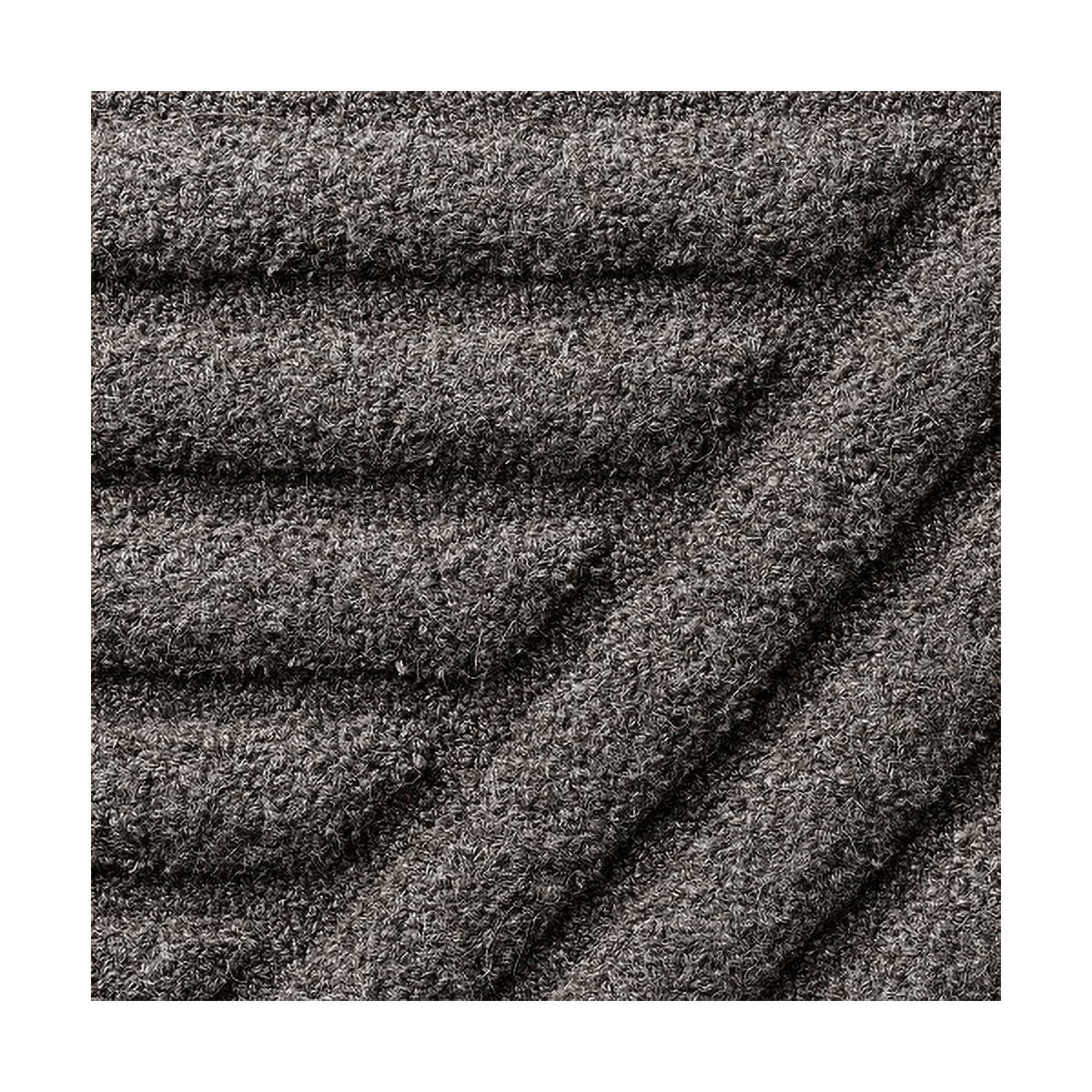 Ogeborg ODC Zen Turn wool carpet NW107, 170x200 cm | Scandinavian Design | Fringe & Deep pile rugs | Grey