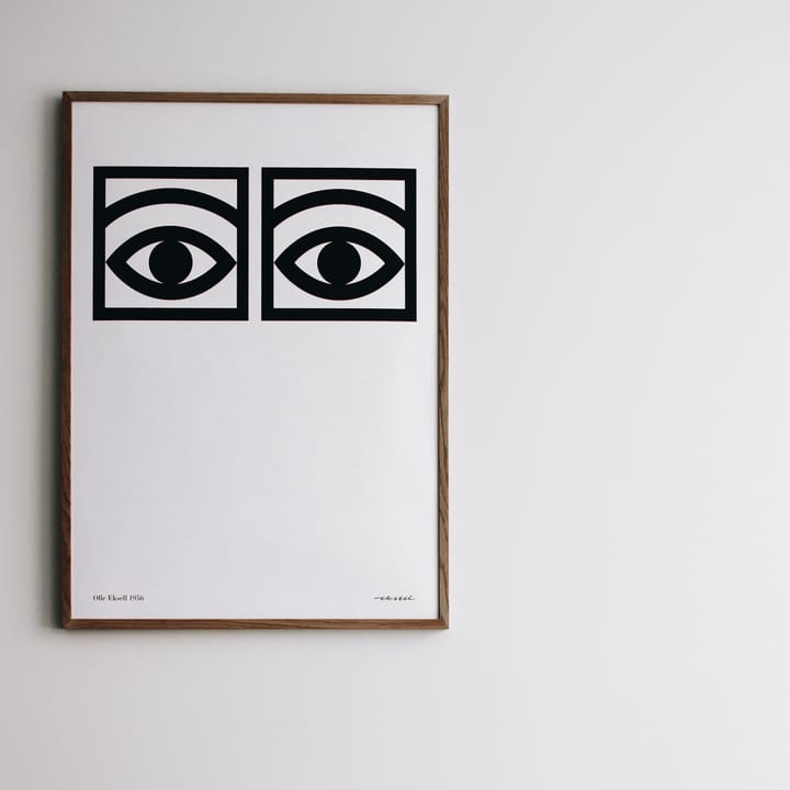 Ögon one-eye poster, 50x70 cm Olle Eksell
