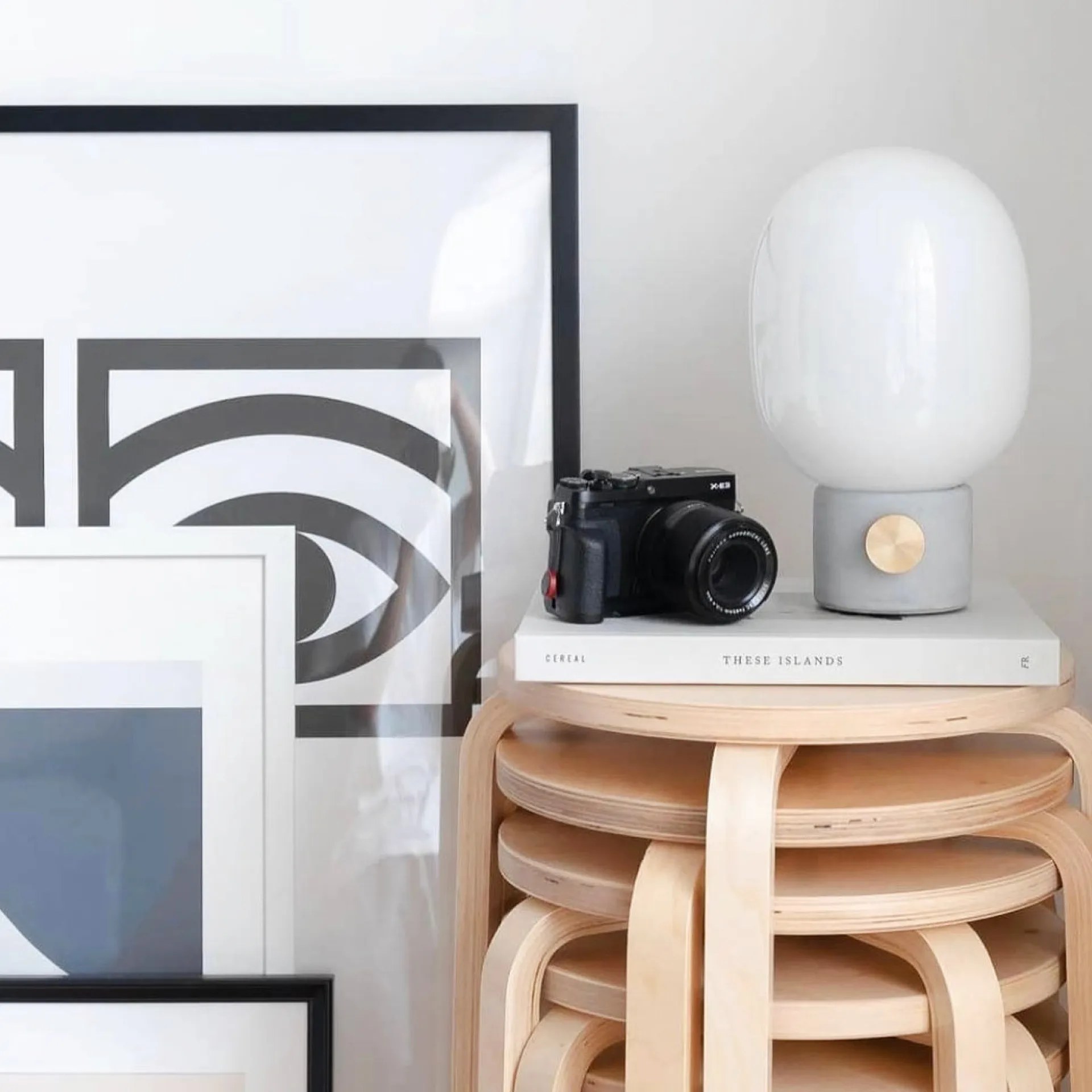 Ögon one-eye poster, 70x100 cm Olle Eksell