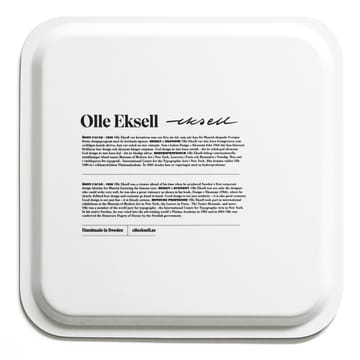 Ögon tray 32x32 cm - Black - Olle Eksell
