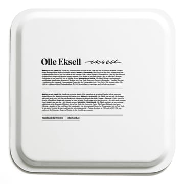 Ögon tray 32x32 cm - white - Olle Eksell