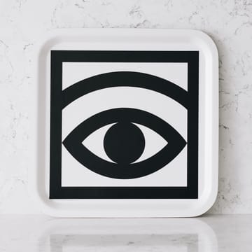 Ögon tray 32x32 cm - white - Olle Eksell