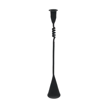 Askil candlestick 43 cm - Black - Olsson & Jensen