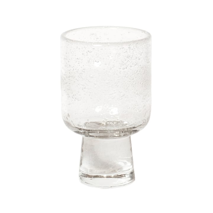 Bari glass on base - clear - Olsson & Jensen