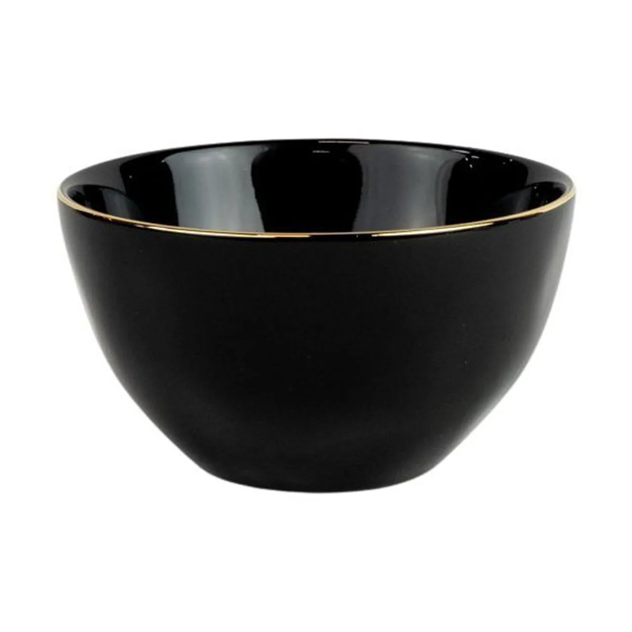 Olsson & Jensen Billie bowl o12.8 cm Black | Scandinavian Design | Breakfast bowls | Black