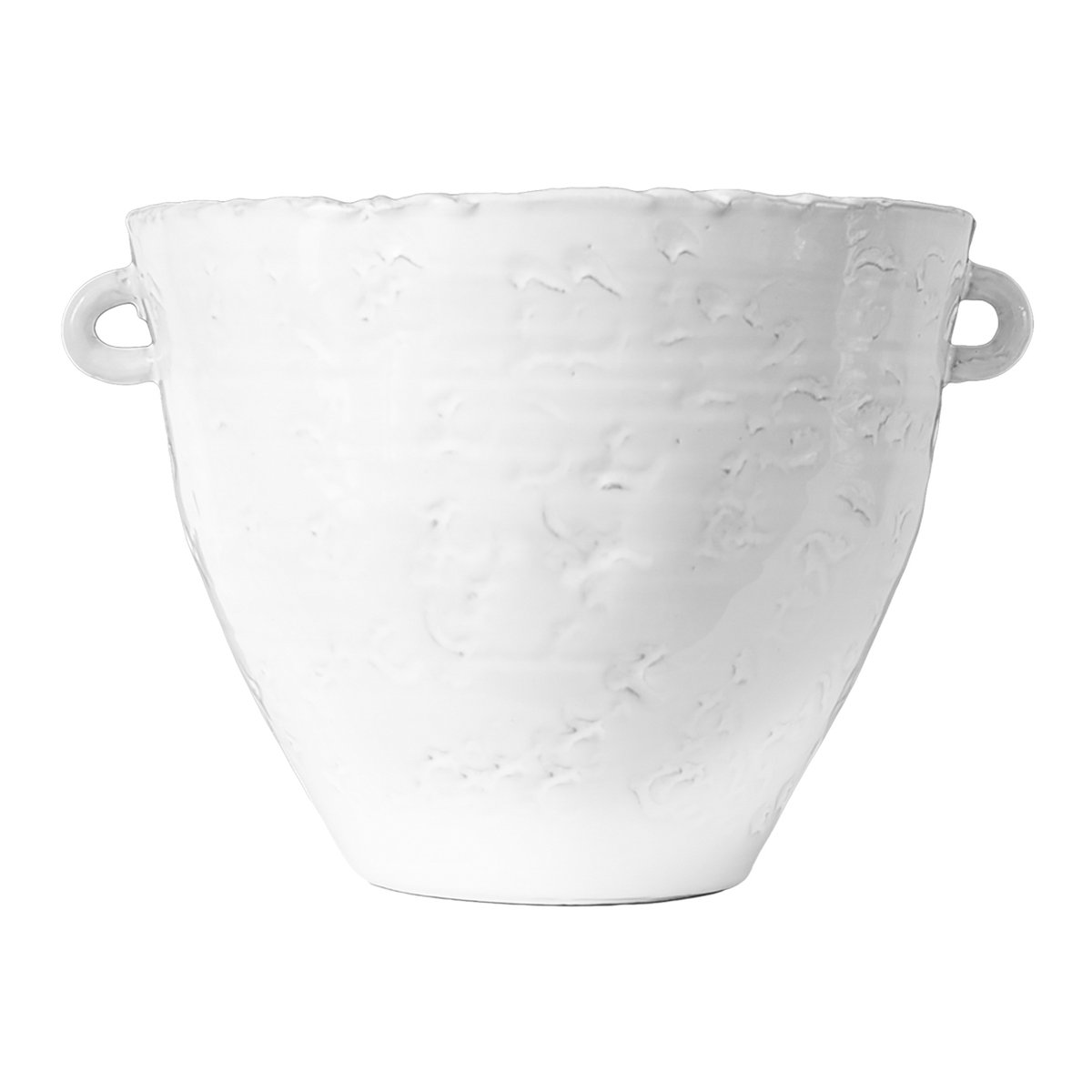 Olsson & Jensen Bitte flower pot Ø27 cm white | Scandinavian Design | Flower pots | White