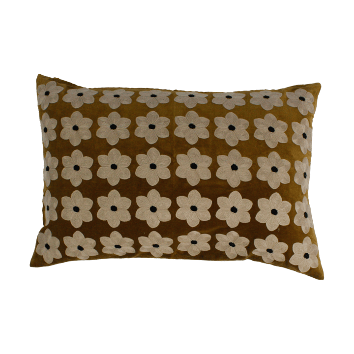 Daisy cushion cover 40x60 cm - Cognac - Olsson & Jensen