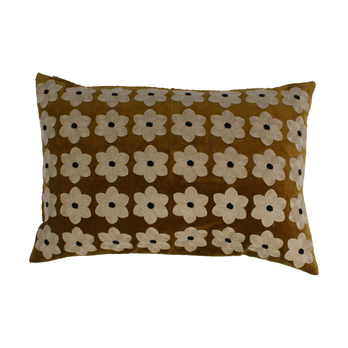 Olsson & Jensen Daisy cushion cover 40x60 cm Cognac