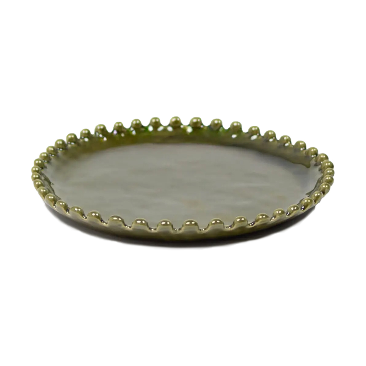 Olsson & Jensen Eden plate o23 cm Green | Scandinavian Design | Dinner plates | Green