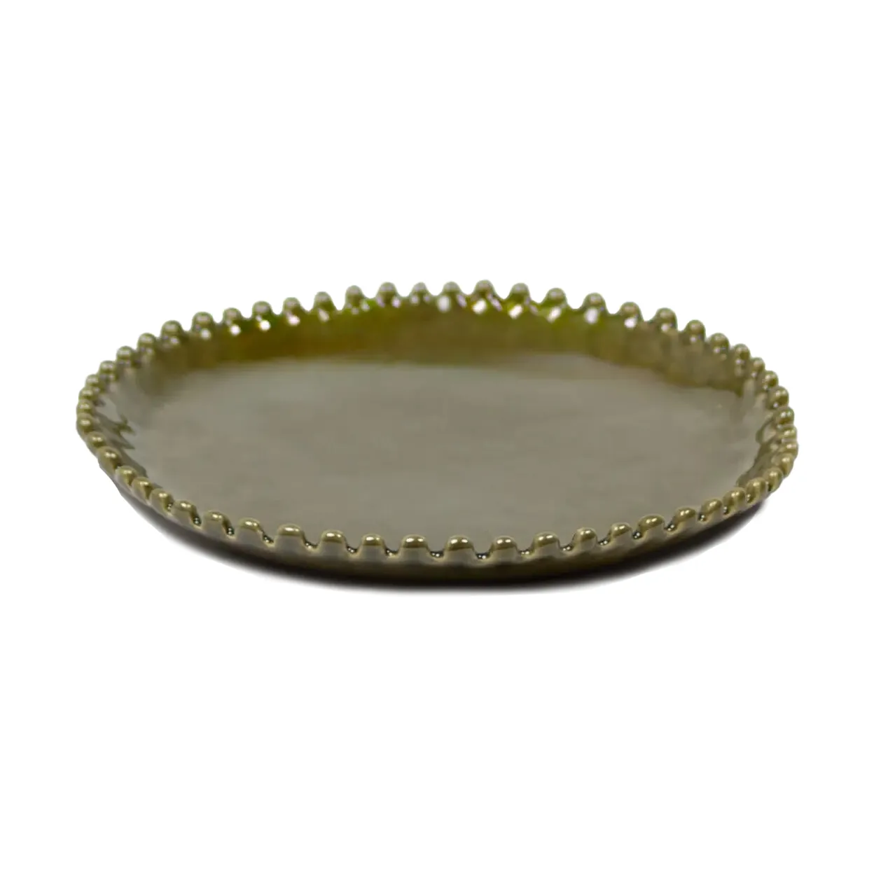 Olsson & Jensen Eden plate o26 cm Green | Scandinavian Design | Dinner plates | Green