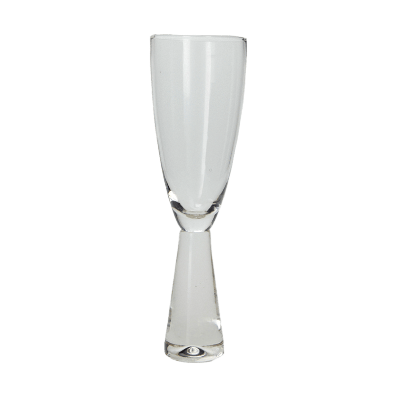 Olsson & Jensen Flow flute champagne glass Clear