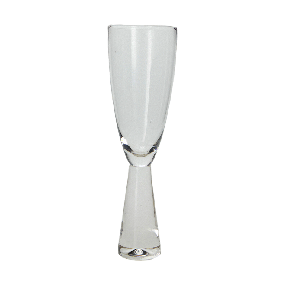 Olsson & Jensen Flow flute champagne glass Clear