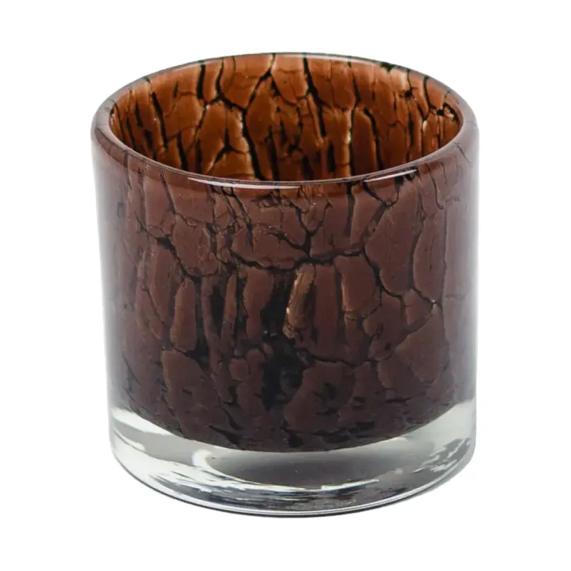 Olsson & Jensen Fuji tealight holder o8 cm Dark brown