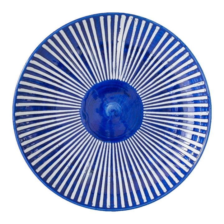 Helios plate 21cm - blue - Olsson & Jensen