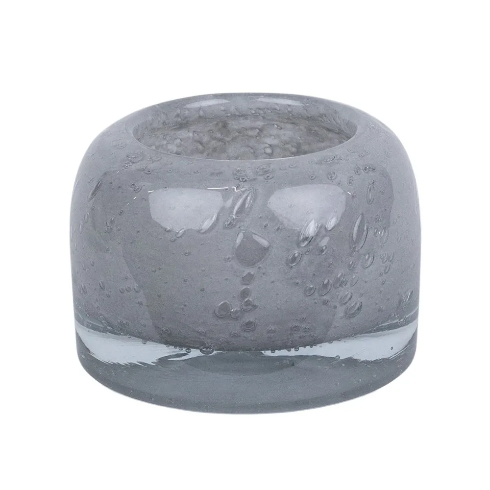 Olsson & Jensen Leah candle lantern o15 cm Light gray