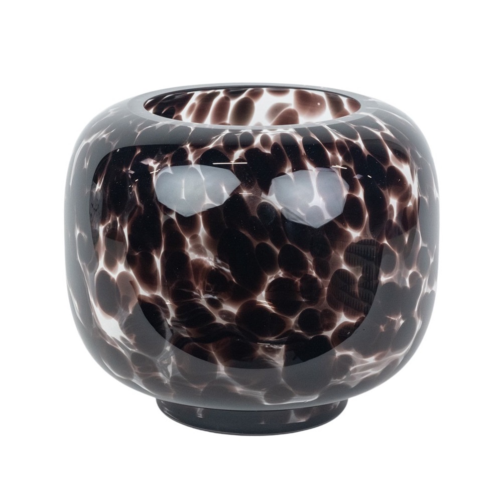 Olsson & Jensen Leo candle lantern/vase o23.5 cm Black